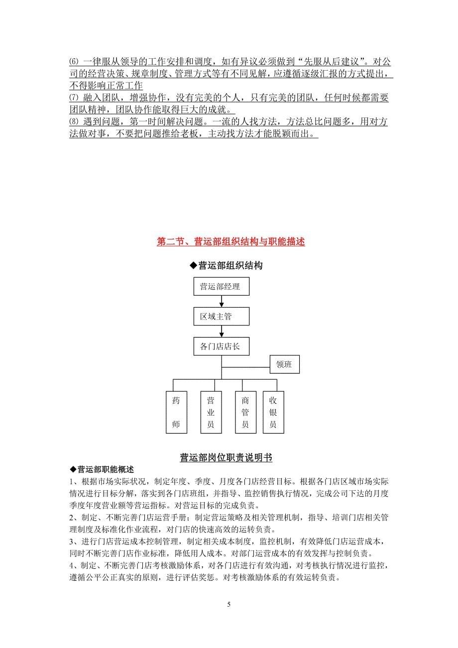 某医药门店管理运营手册.doc_第5页