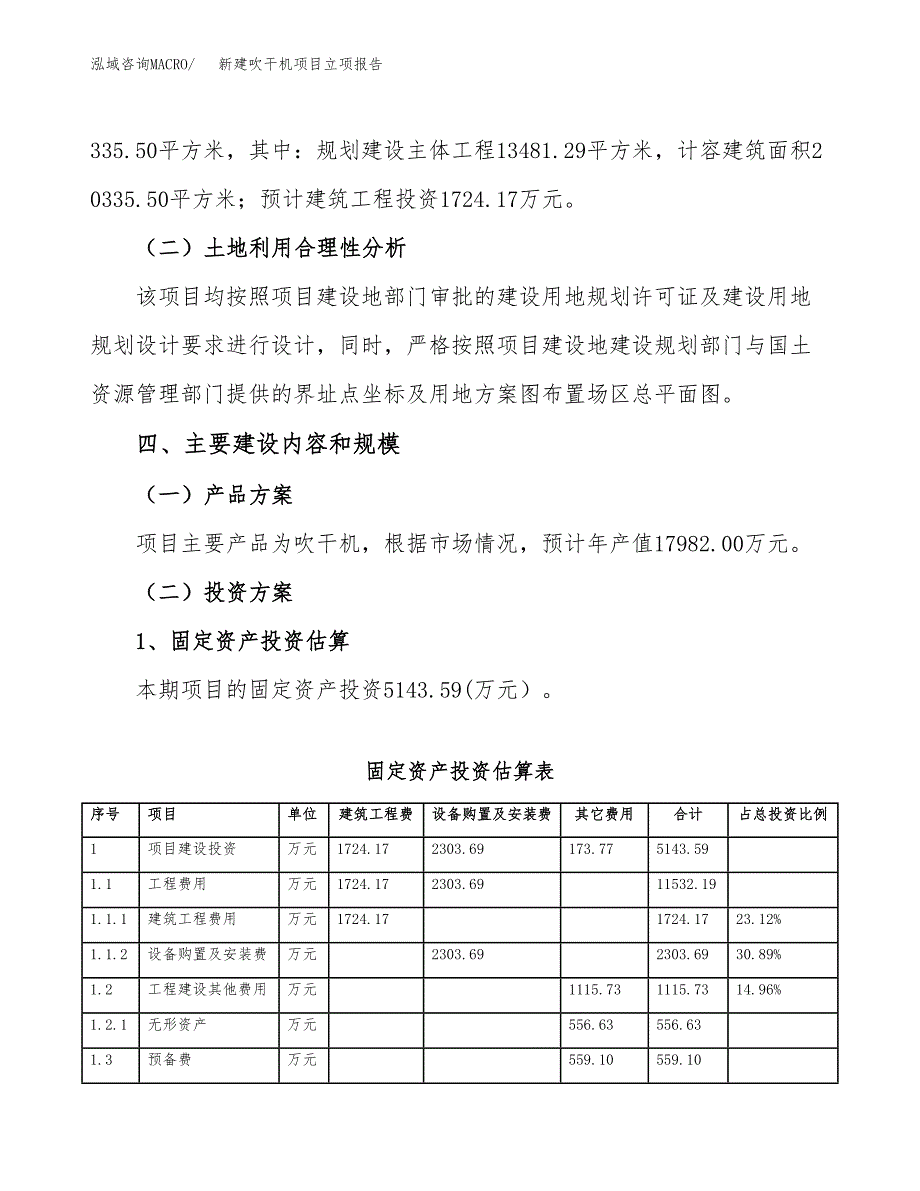 新建吹干机项目立项报告模板参考_第3页