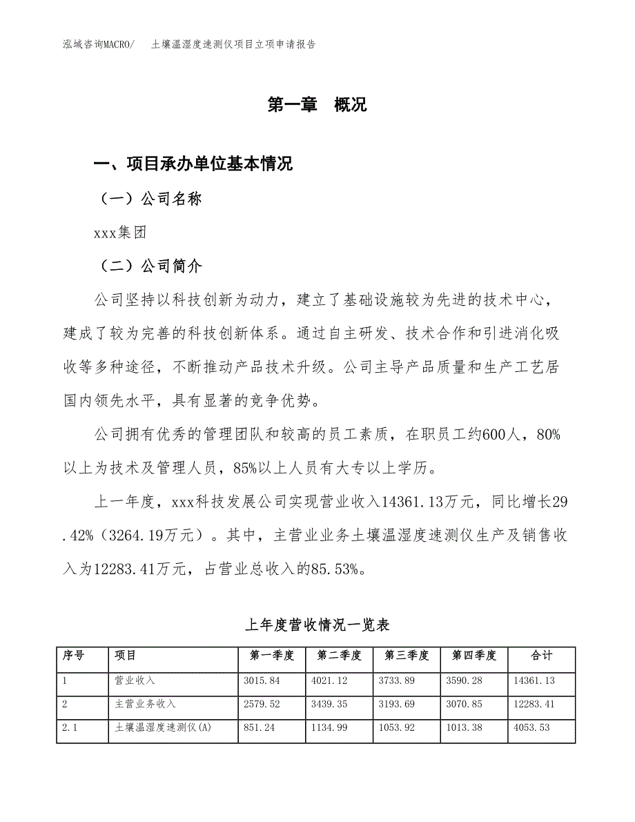 土壤温湿度速测仪项目立项申请报告范文模板.docx_第2页