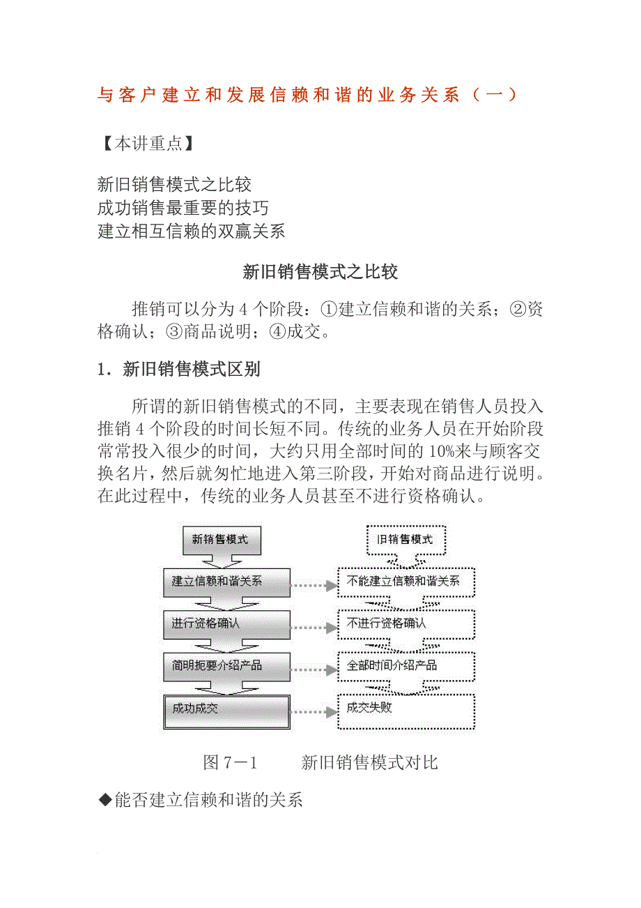 与客户建立发展信赖和谐的业务关系.doc_第1页