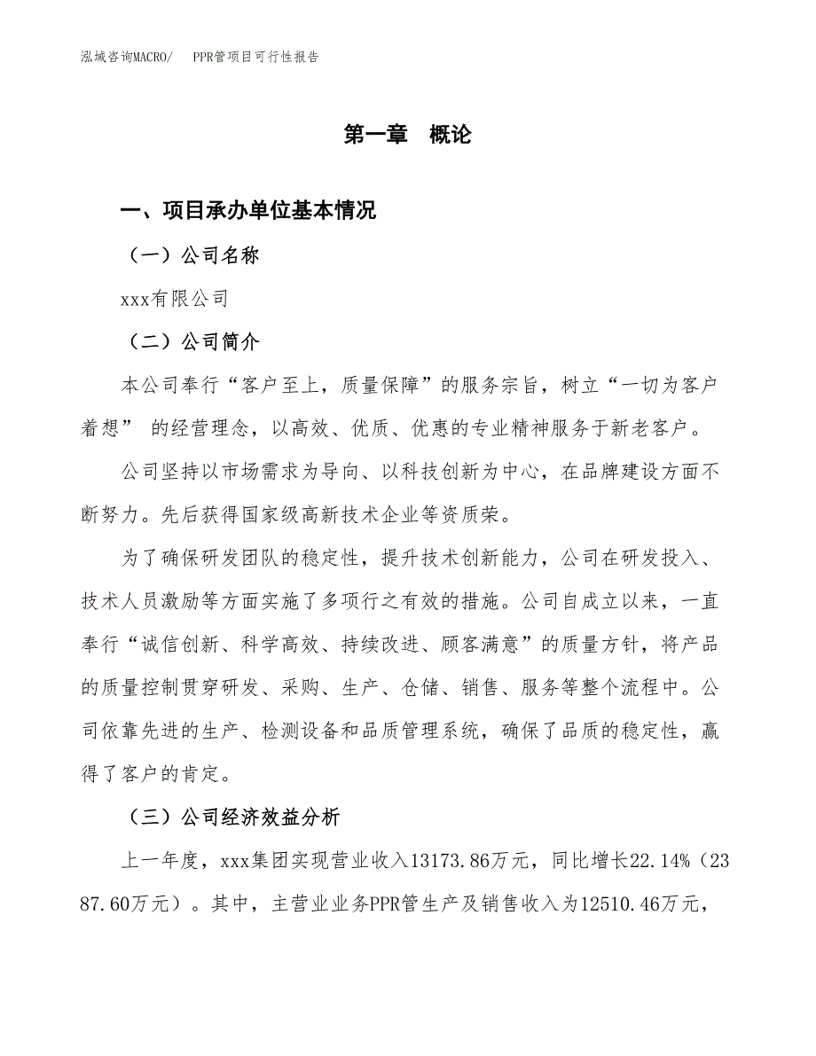 PPR管项目可行性报告范文（总投资8000万元）.docx_第4页