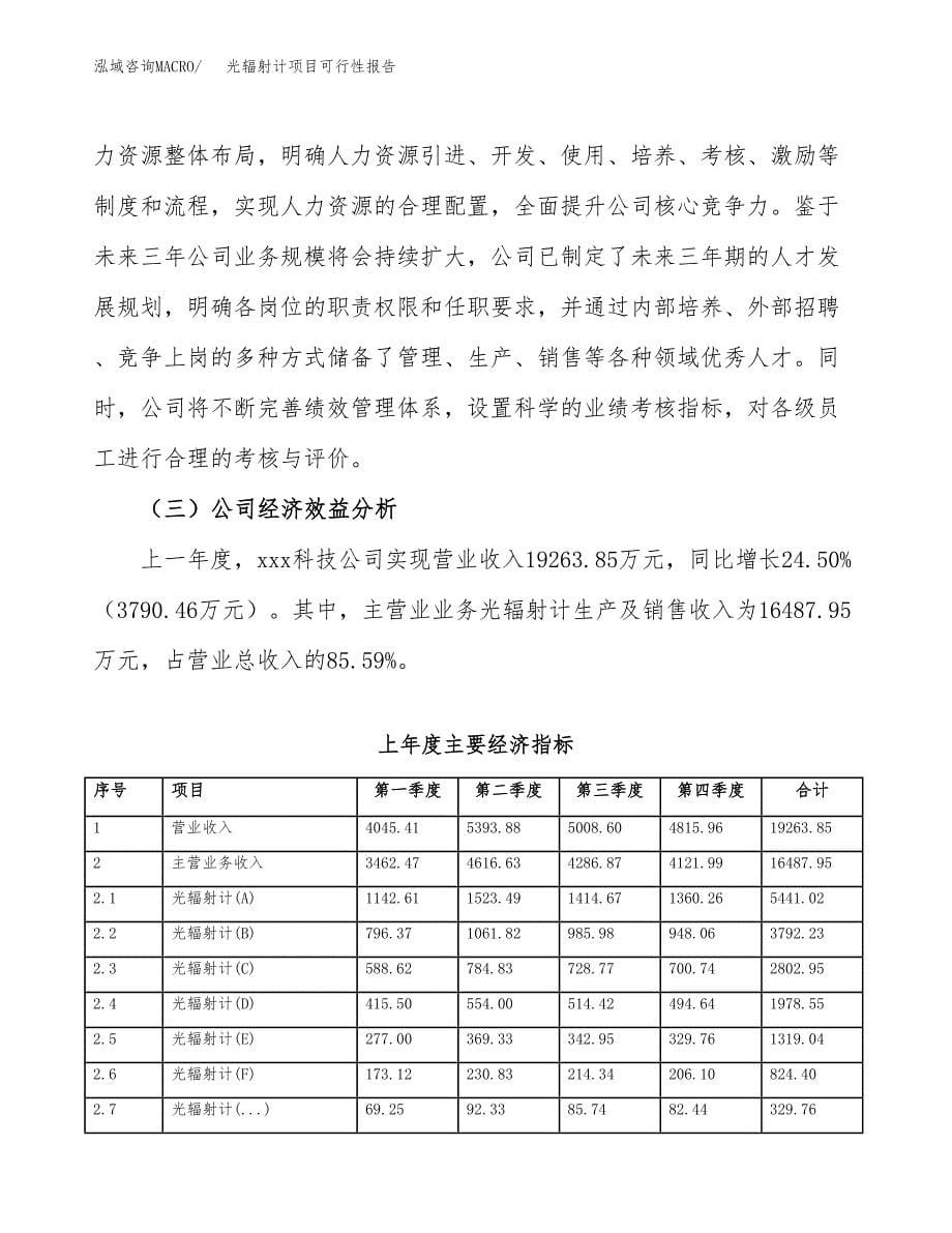 光辐射计项目可行性报告范文（总投资21000万元）.docx_第5页