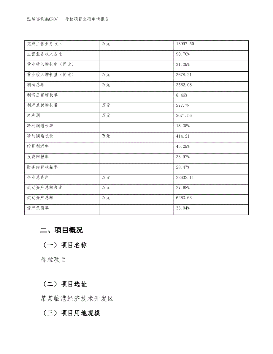 母粒项目立项申请报告范文模板.docx_第4页