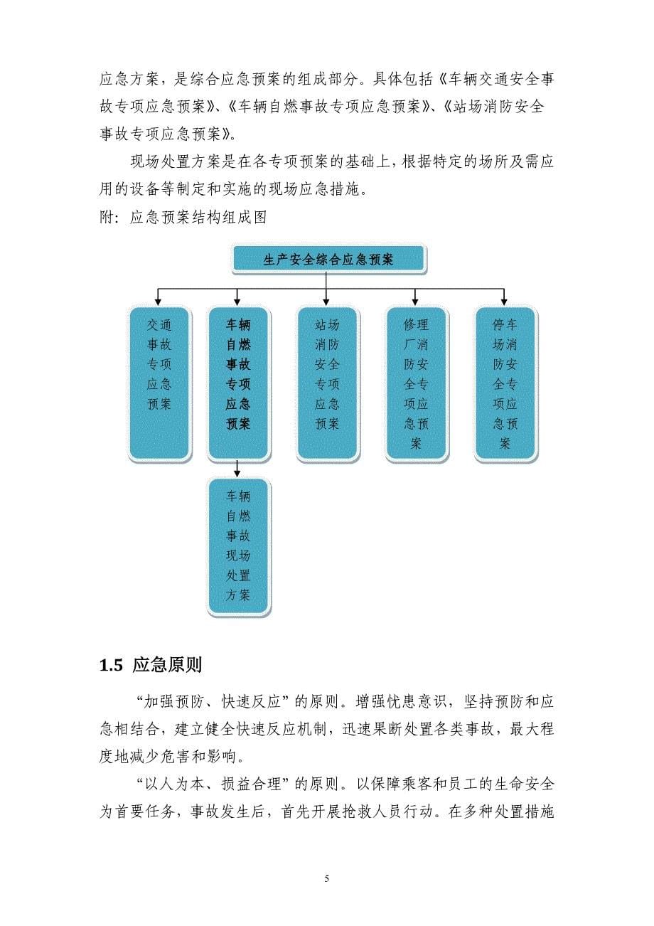 交通运输集团有限公司安全生产应急预案.doc_第5页