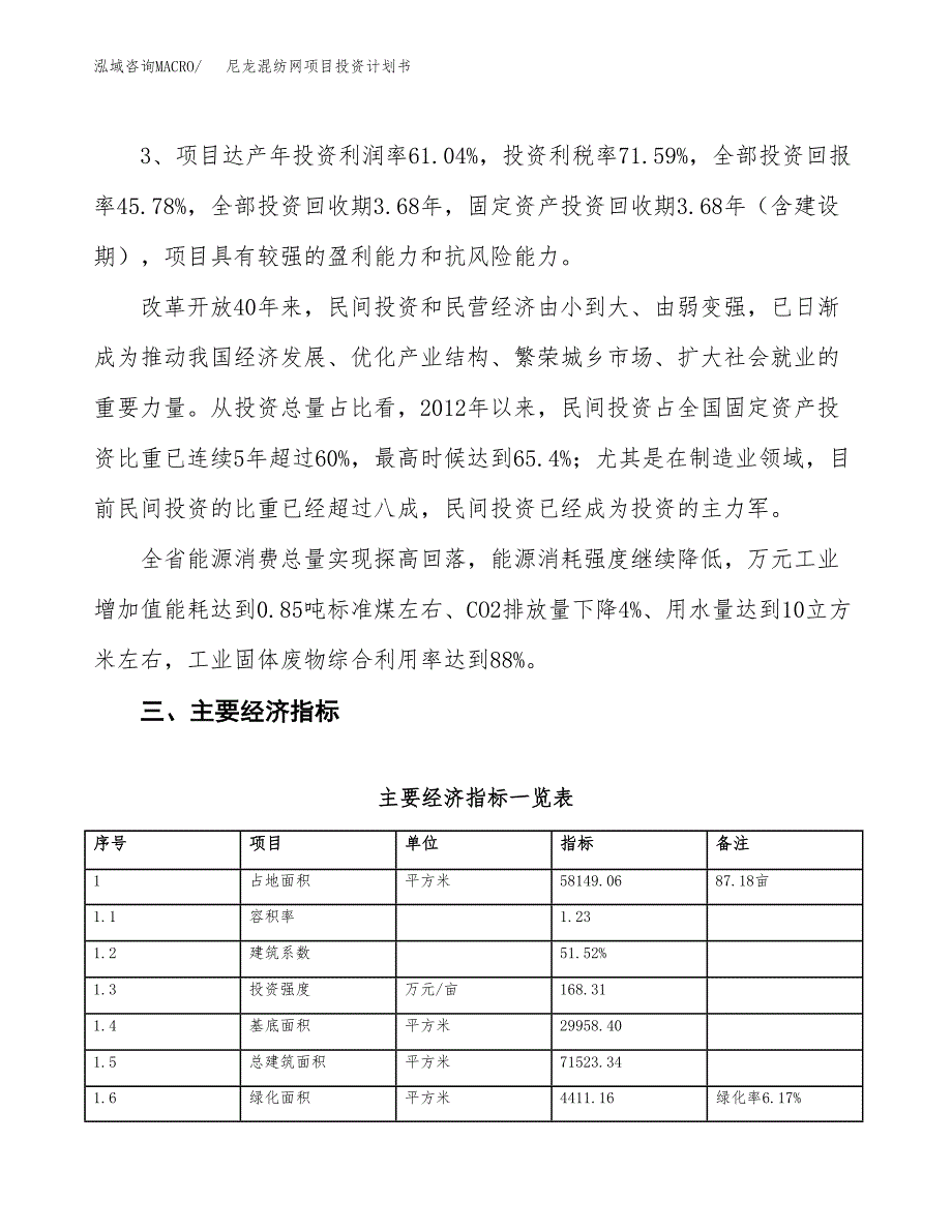 尼龙混纺网项目投资计划书(规划建设方案).docx_第4页