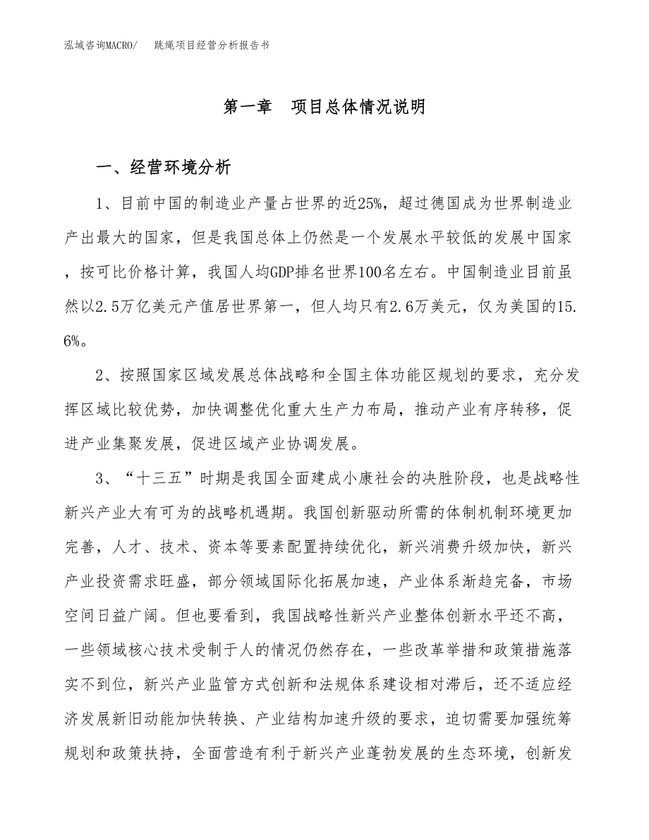 跳绳项目经营分析报告书（总投资12000万元）（59亩）.docx_第2页