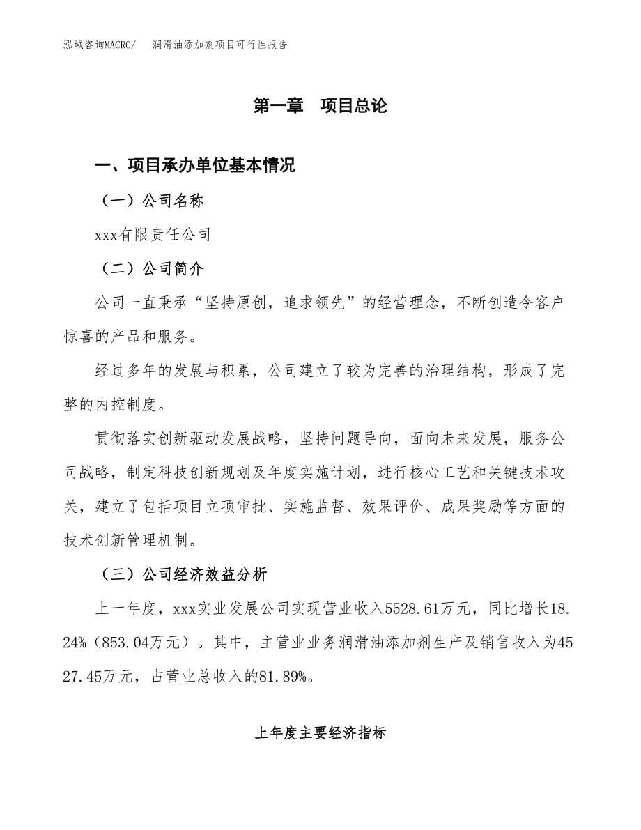 润滑油添加剂项目可行性报告范文（总投资5000万元）.docx_第5页