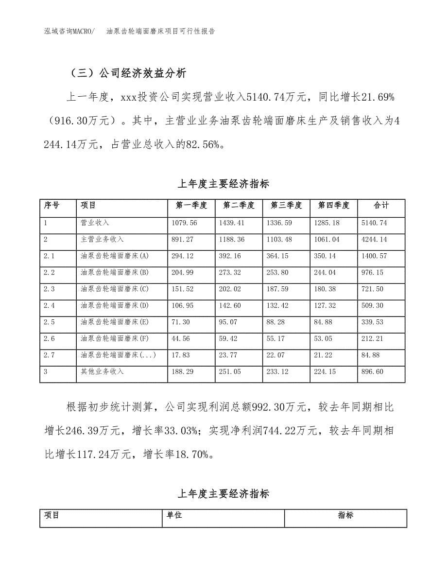 油泵齿轮端面磨床项目可行性报告范文（总投资3000万元）.docx_第5页