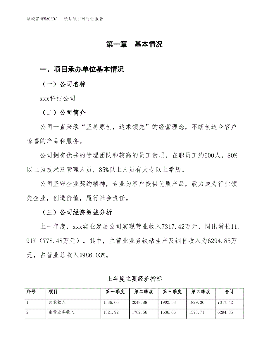 铁砧项目可行性报告范文（总投资7000万元）.docx_第4页