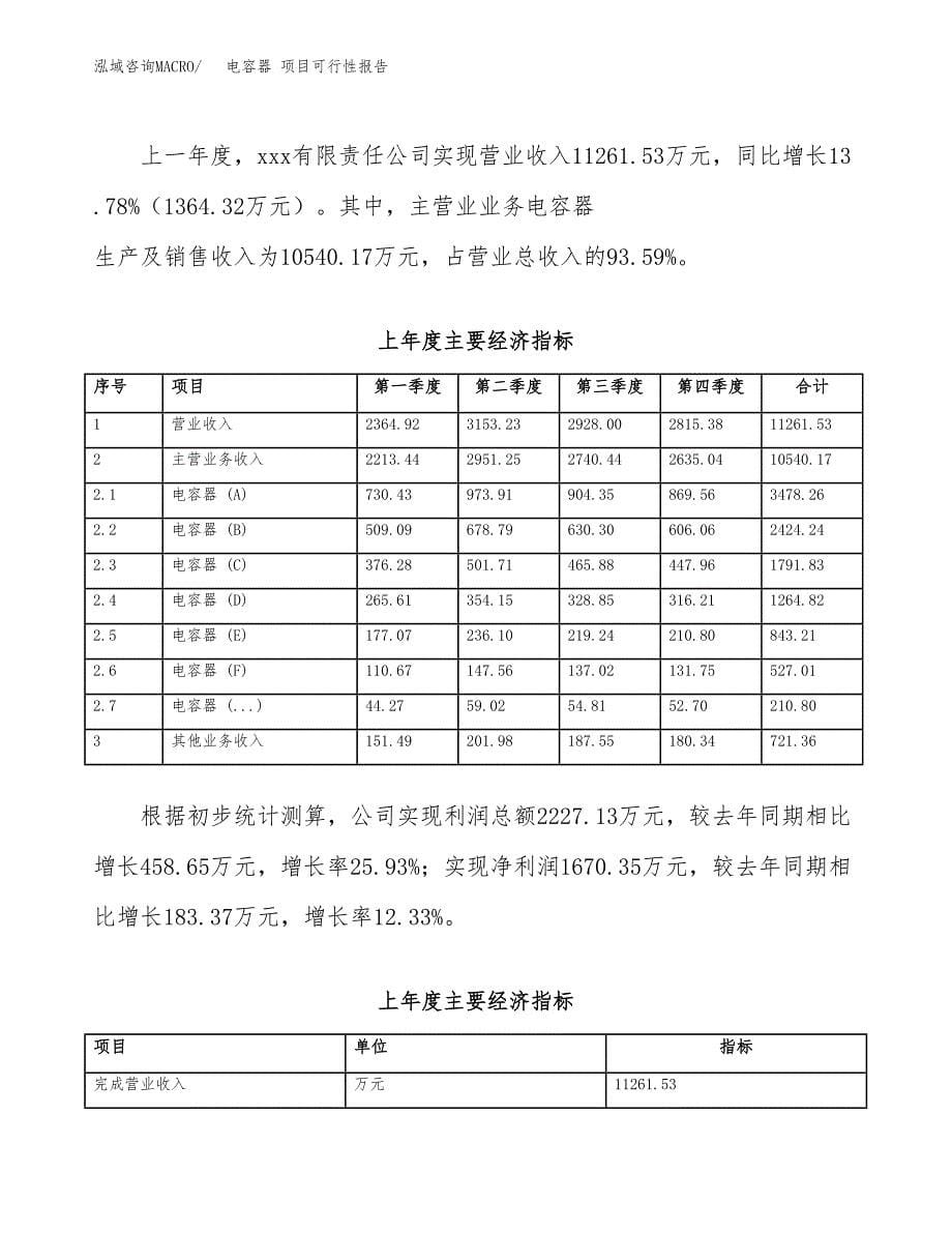 电容器 项目可行性报告范文（总投资11000万元）.docx_第5页