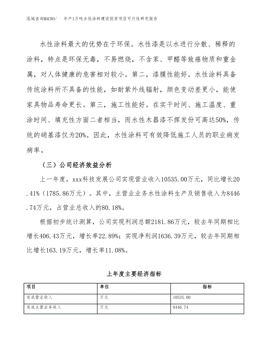 年产1万吨水性涂料建设投资项目可行性研究报告 (7)_第4页