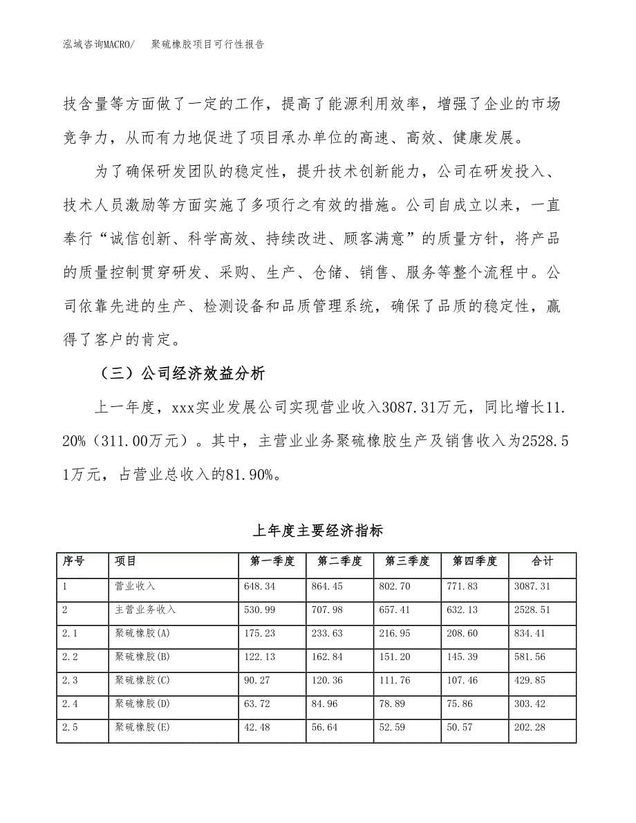 聚硫橡胶项目可行性报告范文（总投资5000万元）.docx_第5页