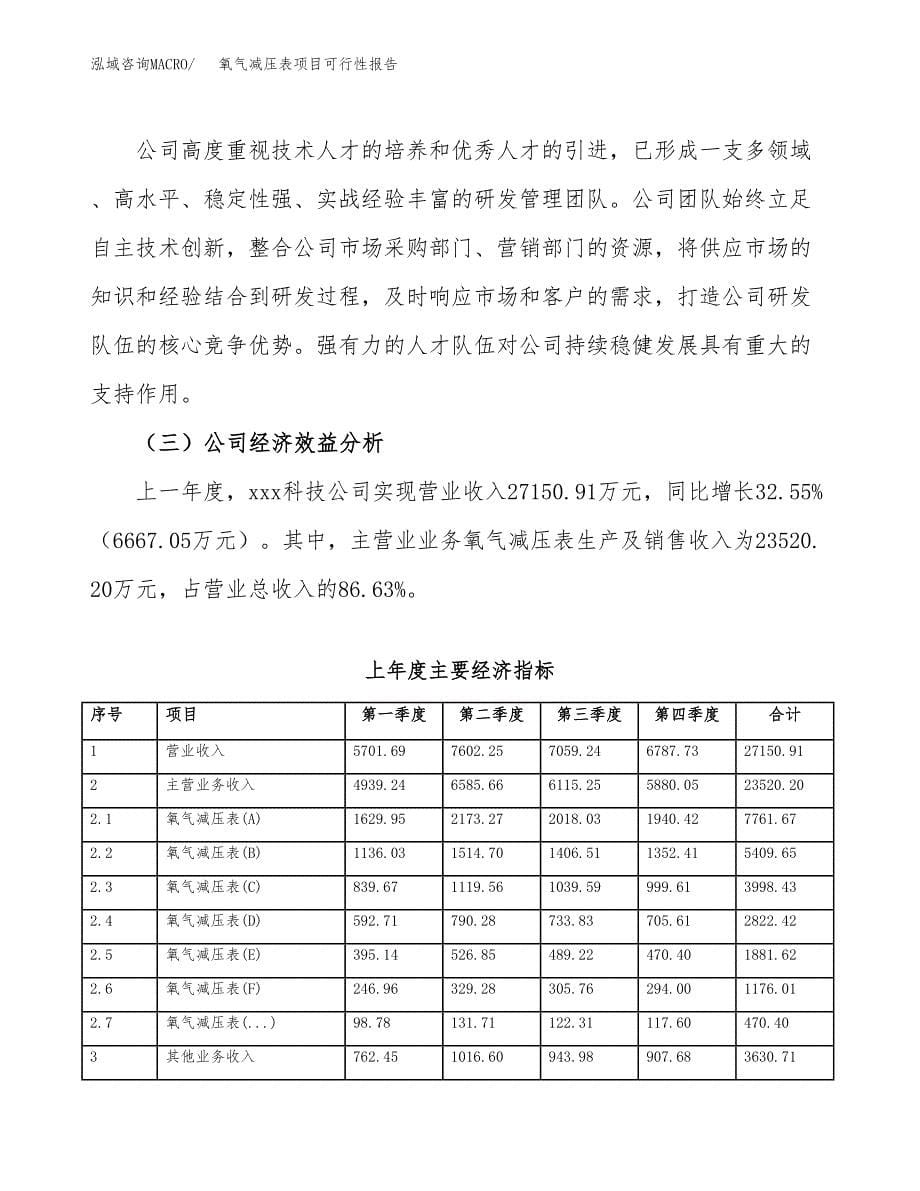 氧气减压表项目可行性报告范文（总投资19000万元）.docx_第5页