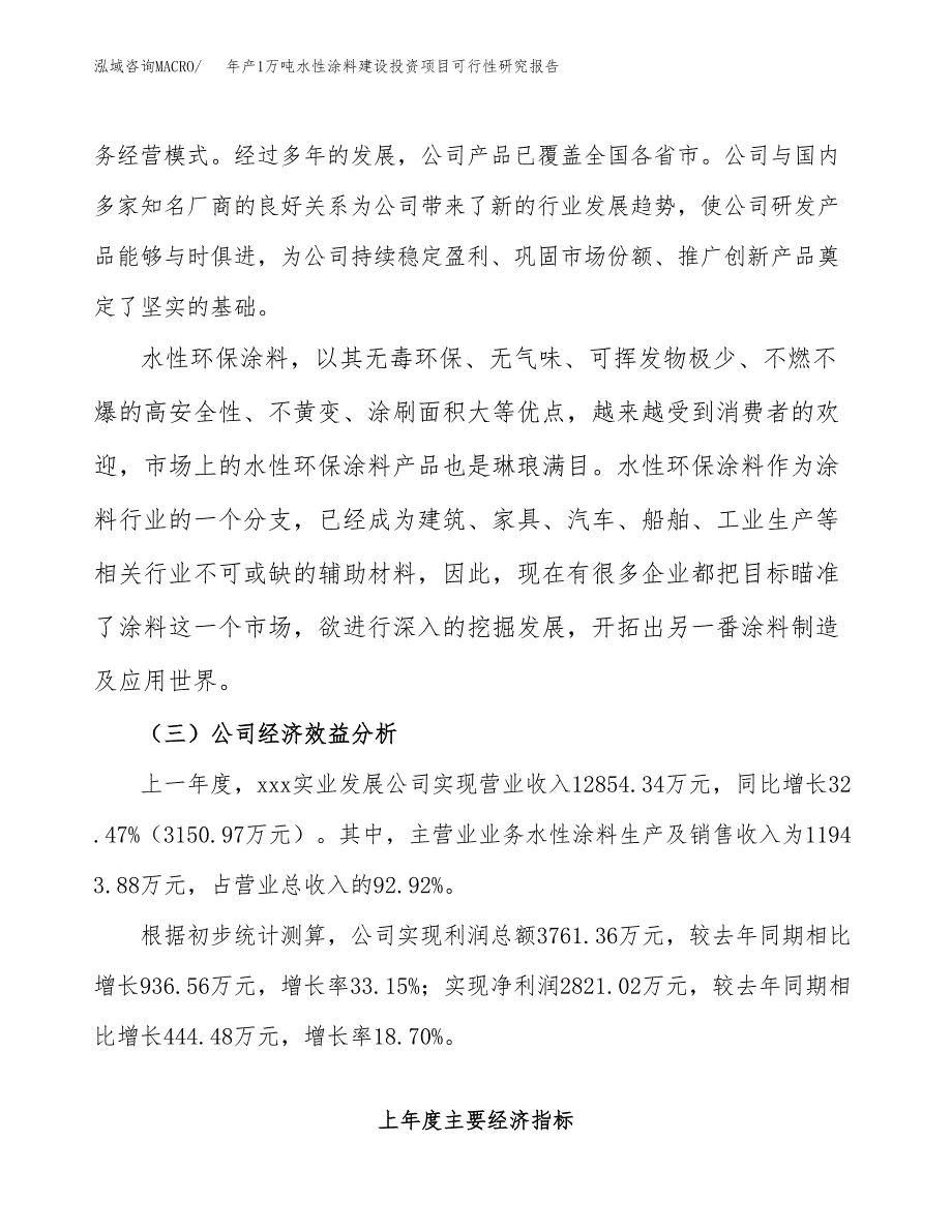 年产1万吨水性涂料建设投资项目可行性研究报告 (12)_第4页