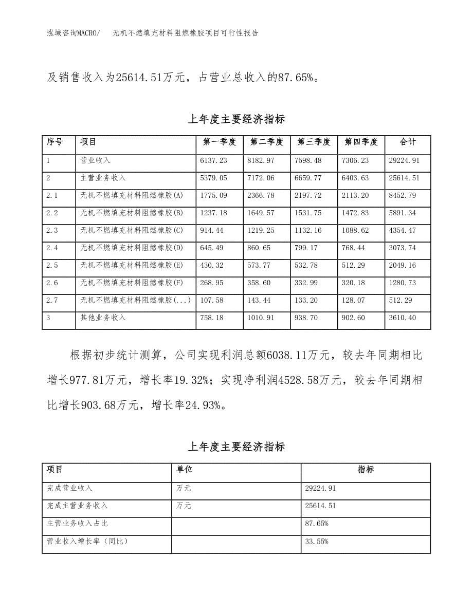 无机不燃填充材料阻燃橡胶项目可行性报告范文（总投资14000万元）.docx_第5页