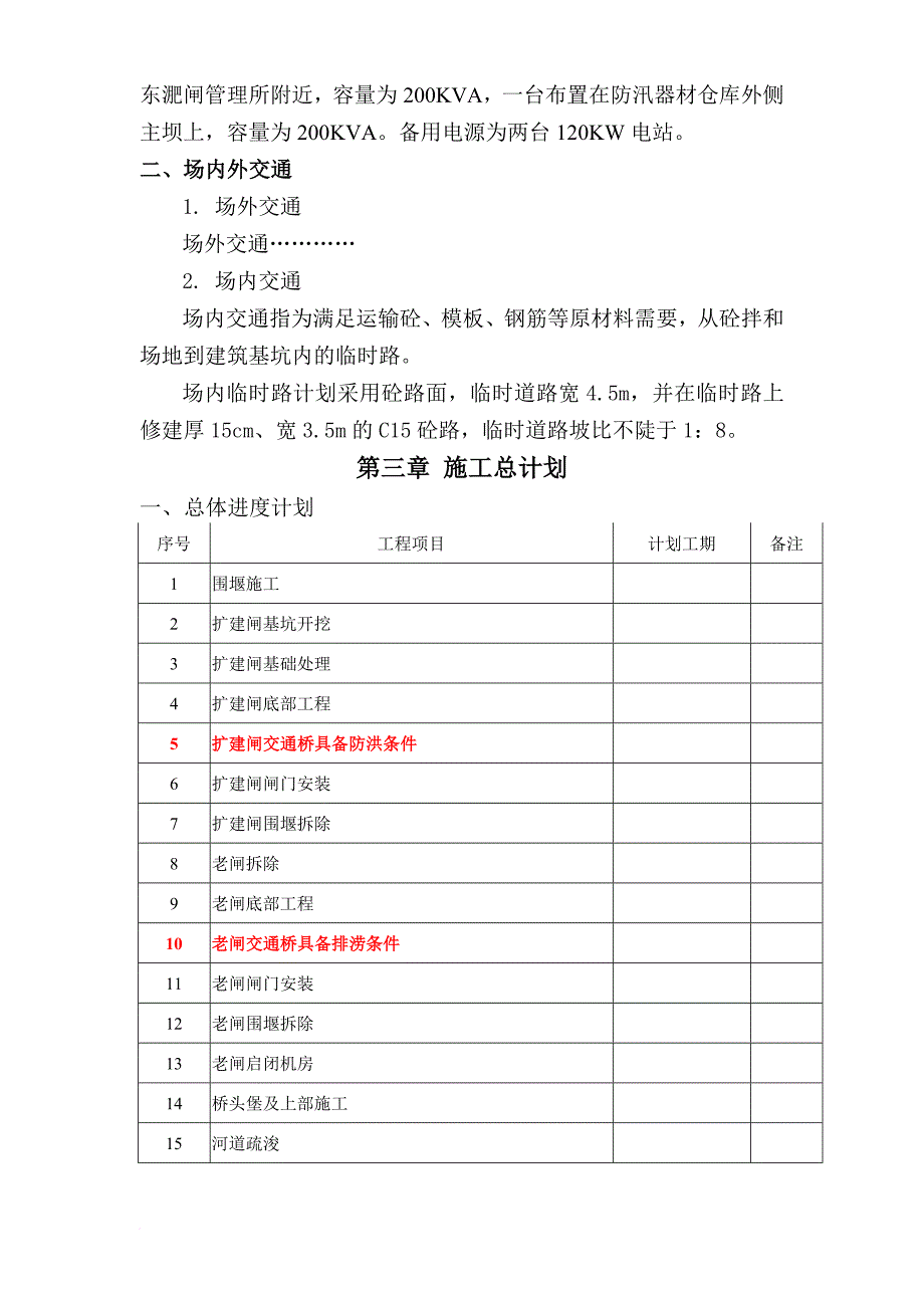 水闸工程施工组织设计范本.doc_第2页