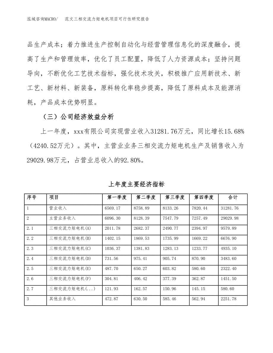 范文三相交流力矩电机项目可行性研究报告(立项申请).docx_第5页