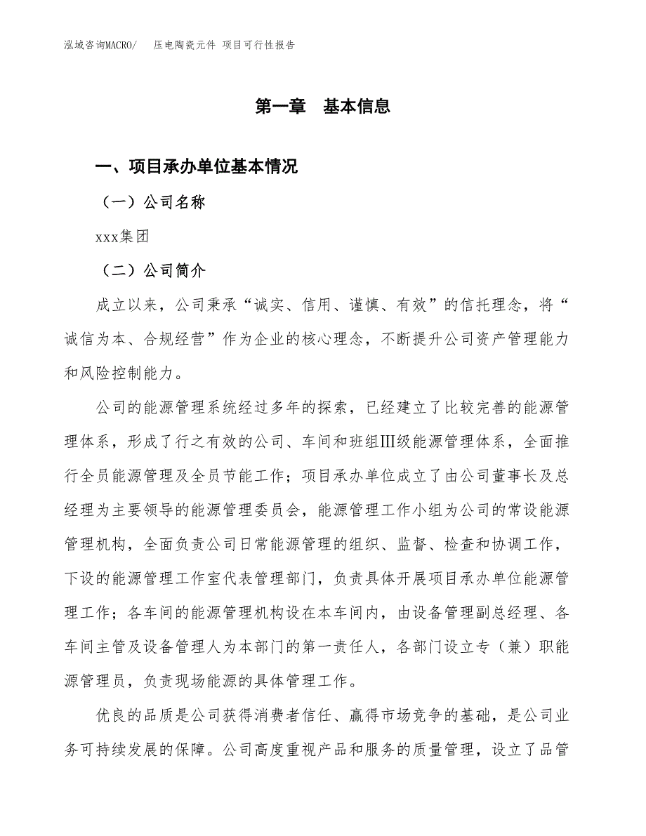 压电陶瓷元件 项目可行性报告范文（总投资9000万元）.docx_第4页