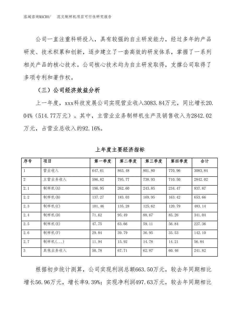 范文制样机项目可行性研究报告(立项申请).docx_第5页