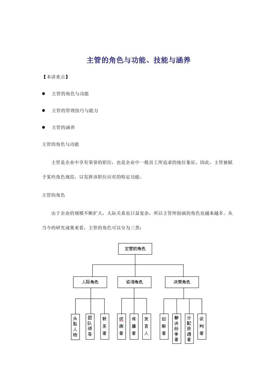 主管的角色技能与涵养.doc_第1页