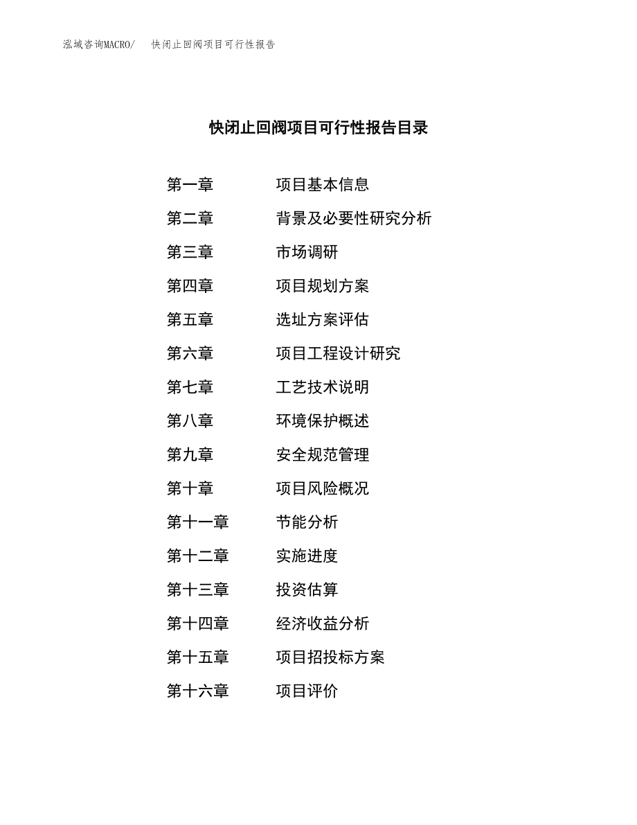 快闭止回阀项目可行性报告范文（总投资10000万元）.docx_第3页