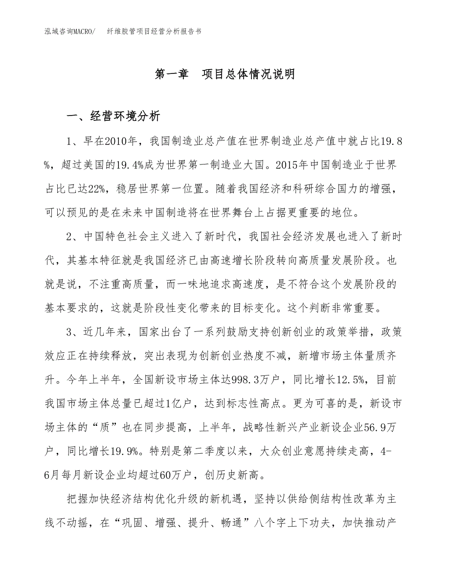 纤维胶管项目经营分析报告书（总投资18000万元）（68亩）.docx_第2页