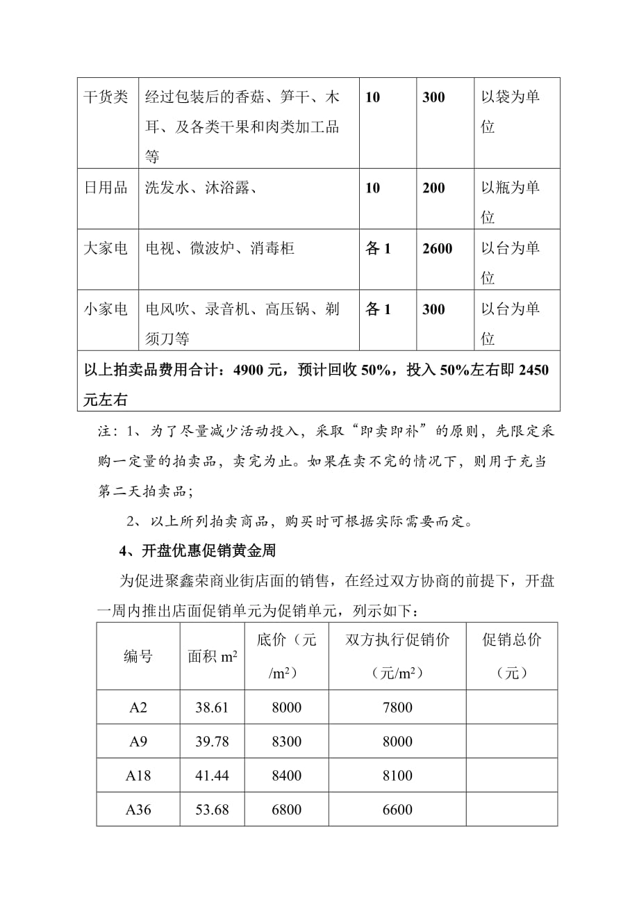 聚鑫荣开盘活动提案.doc_第4页