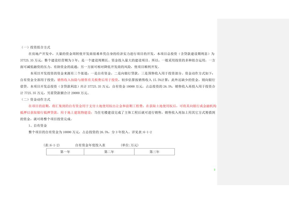 某项目投资估算及资金筹措计划.doc_第2页