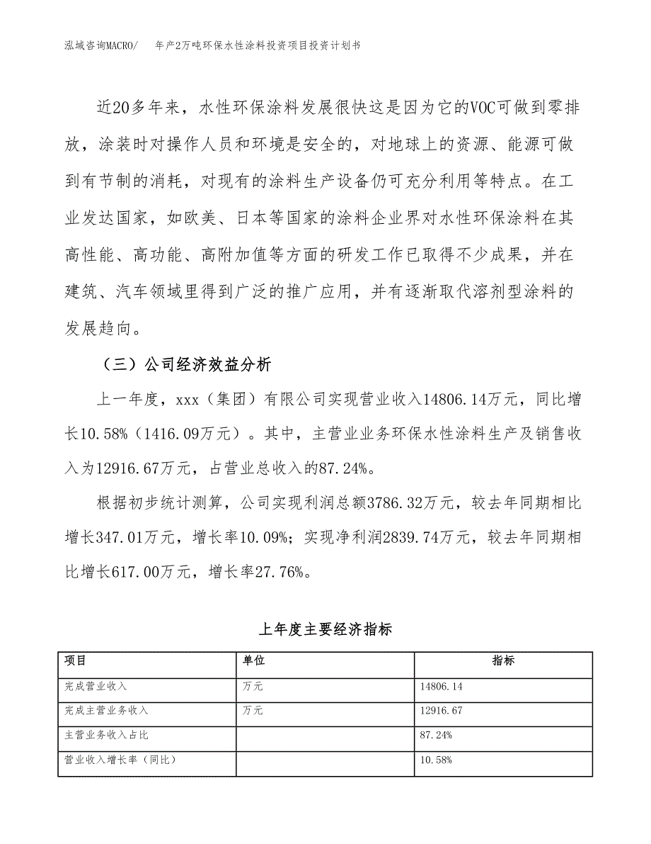 年产2万吨环保水性涂料投资项目投资计划书 (9)_第4页