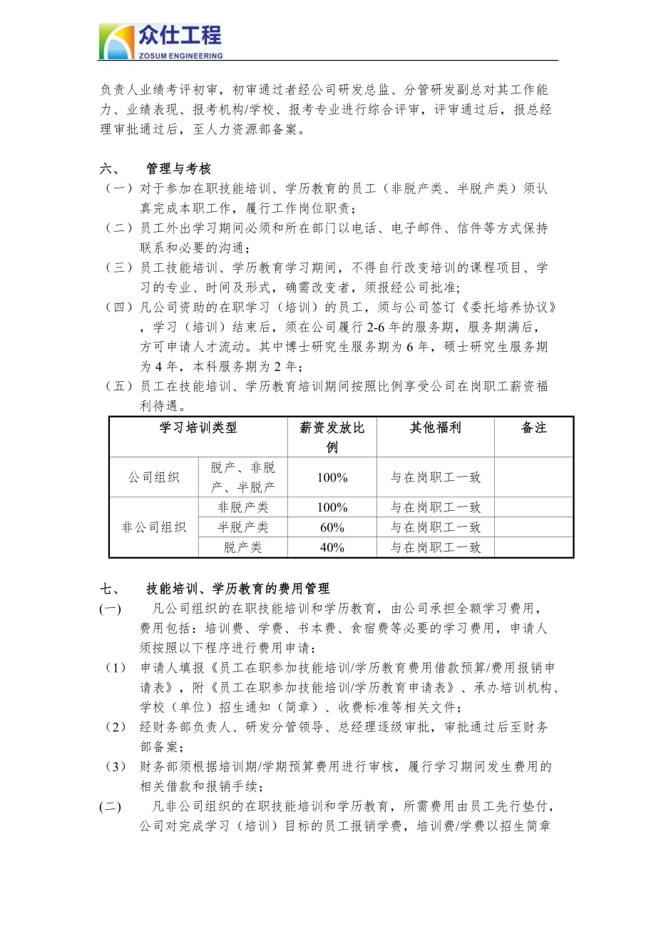 技术人员培养进修管理制度_第2页