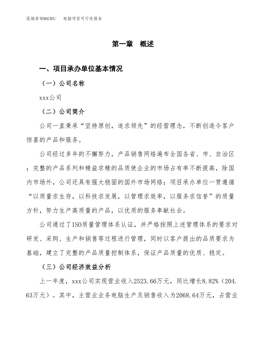 电脑项目可行性报告范文（总投资2000万元）.docx_第4页