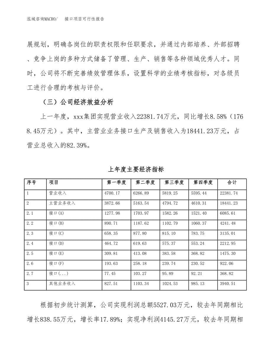 接口项目可行性报告范文（总投资16000万元）.docx_第5页