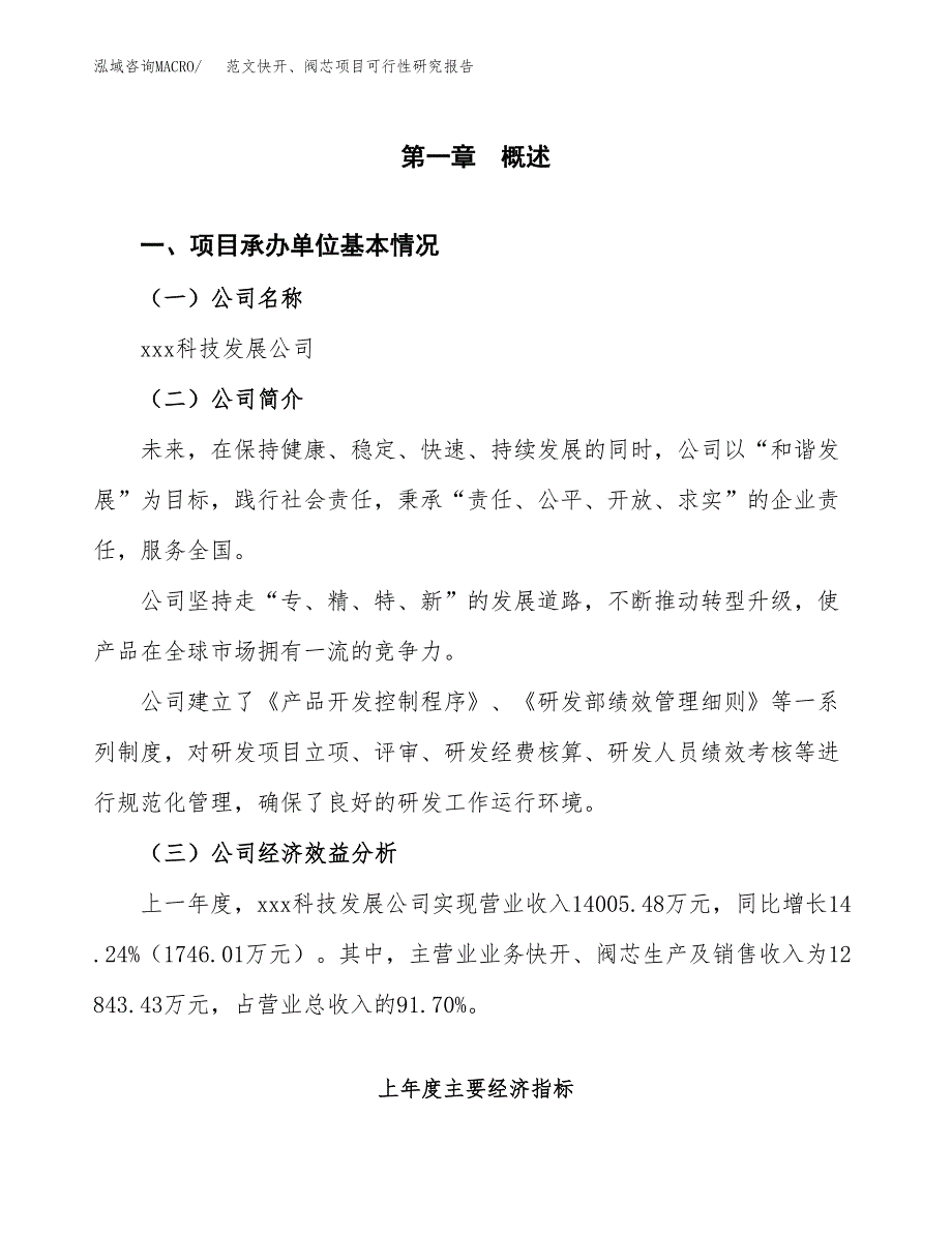 范文快开、阀芯项目可行性研究报告(立项申请).docx_第4页