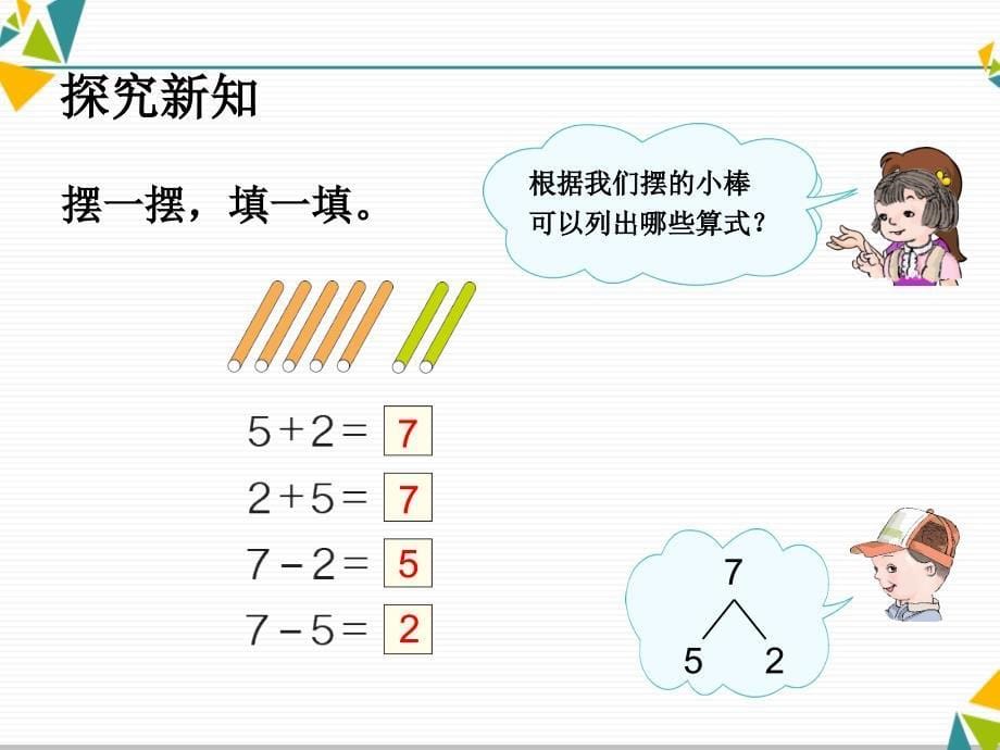 一年级上册数学课件  5.7 6和7的加减法  人教新课标（2014秋） (共19张PPT)_第5页