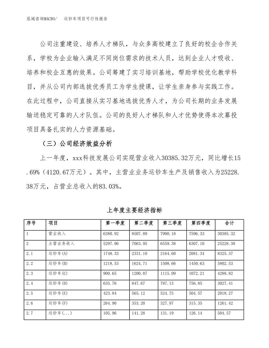 运钞车项目可行性报告范文（总投资18000万元）.docx_第5页