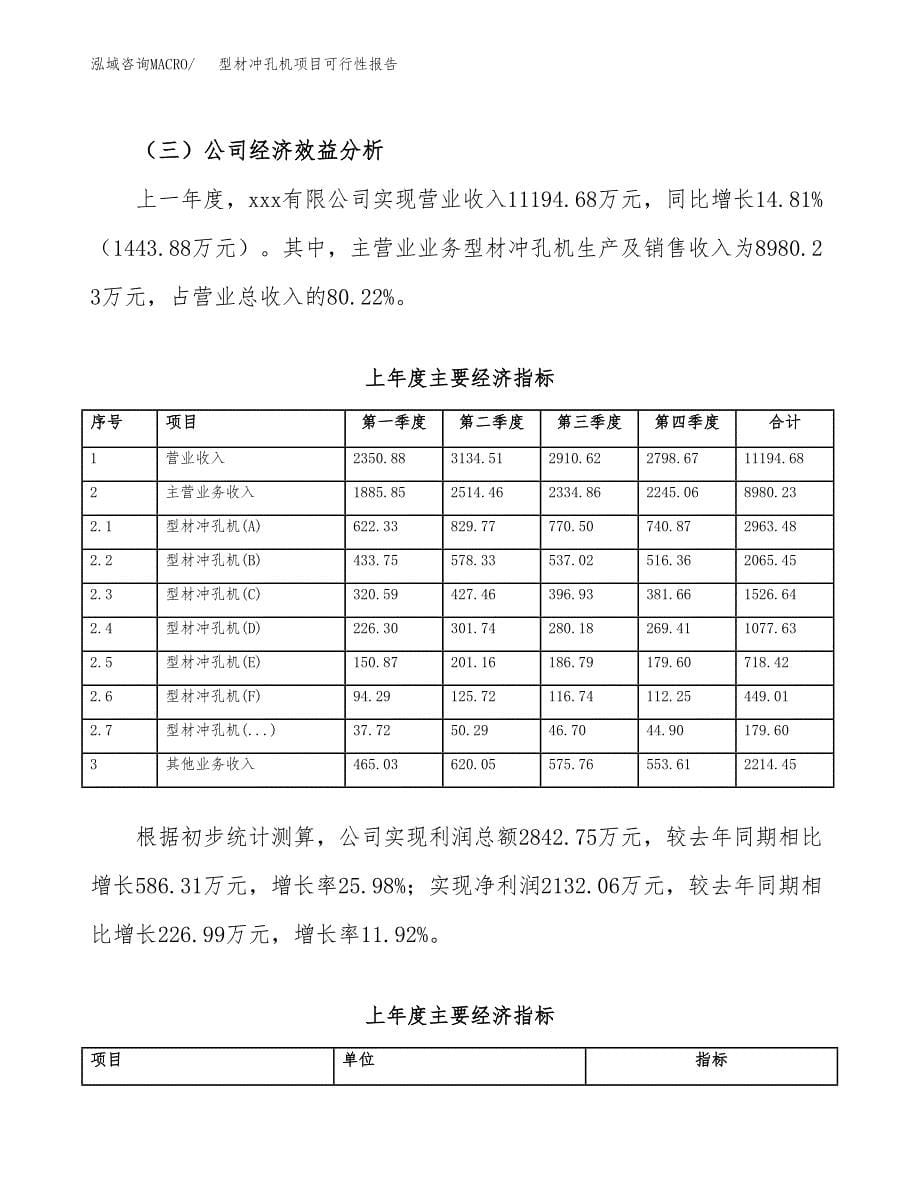 型材冲孔机项目可行性报告范文（总投资9000万元）.docx_第5页