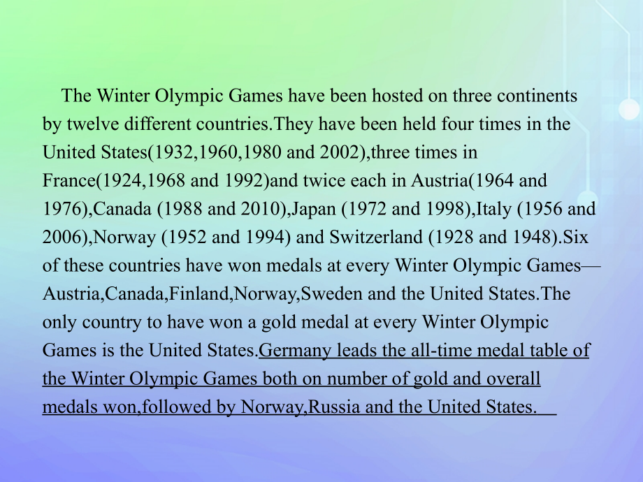 2019-2020学年高中英语 unit 2 the olympic games section ⅰ warming uppre-readingreading &amp; comprehending课件 新人教版必修2_第4页