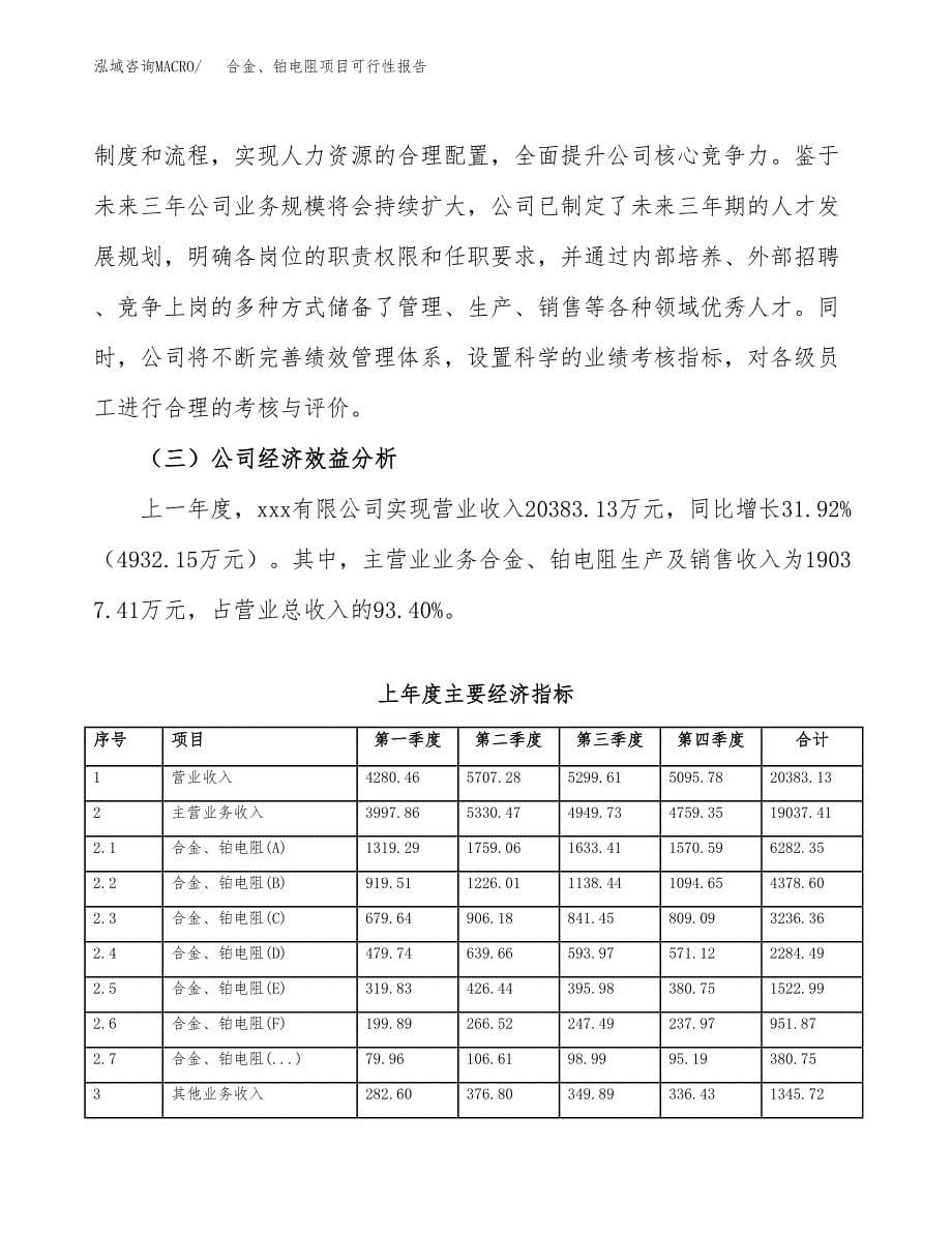 合金、铂电阻项目可行性报告范文（总投资11000万元）.docx_第5页