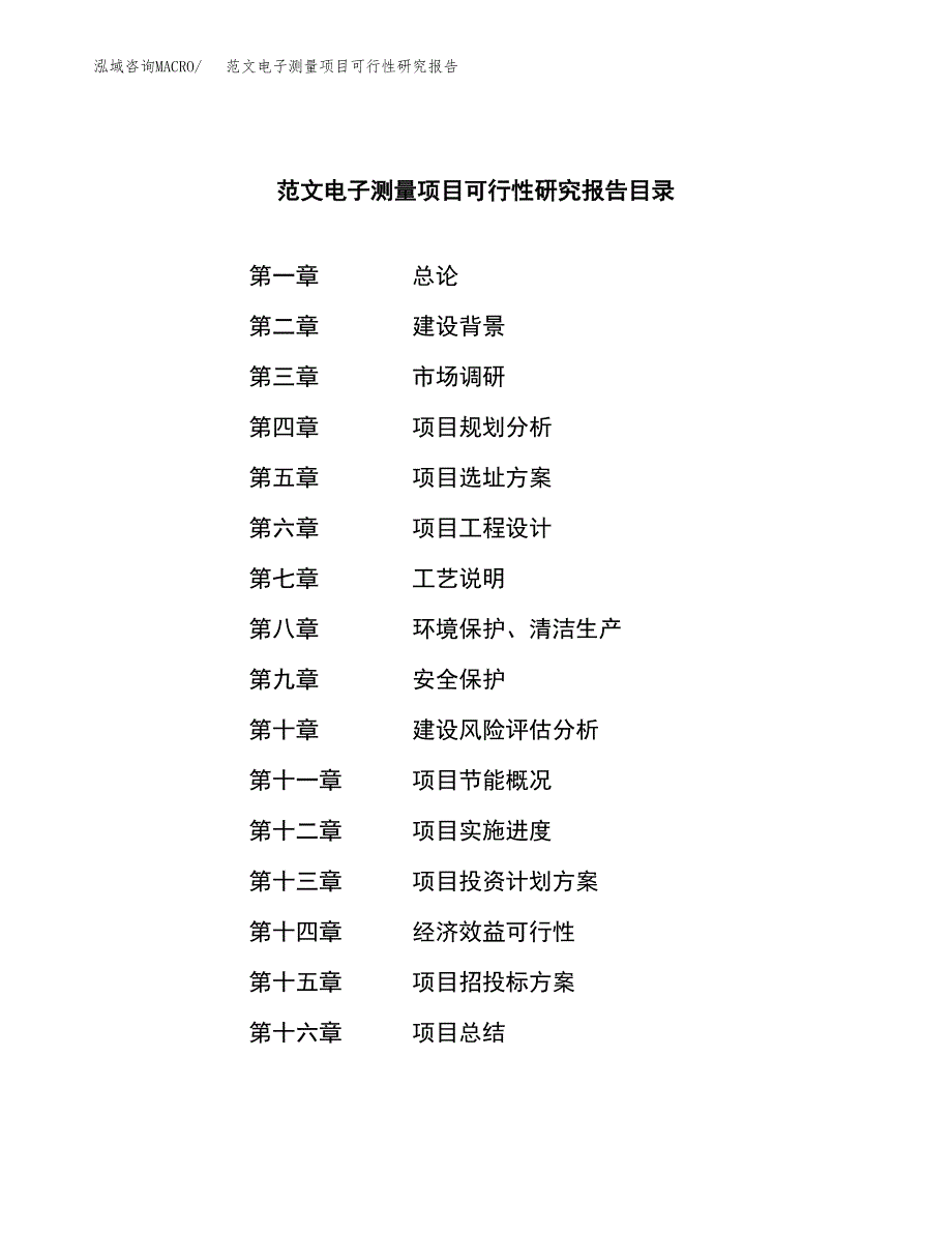 范文电子测量项目可行性研究报告(立项申请).docx_第3页