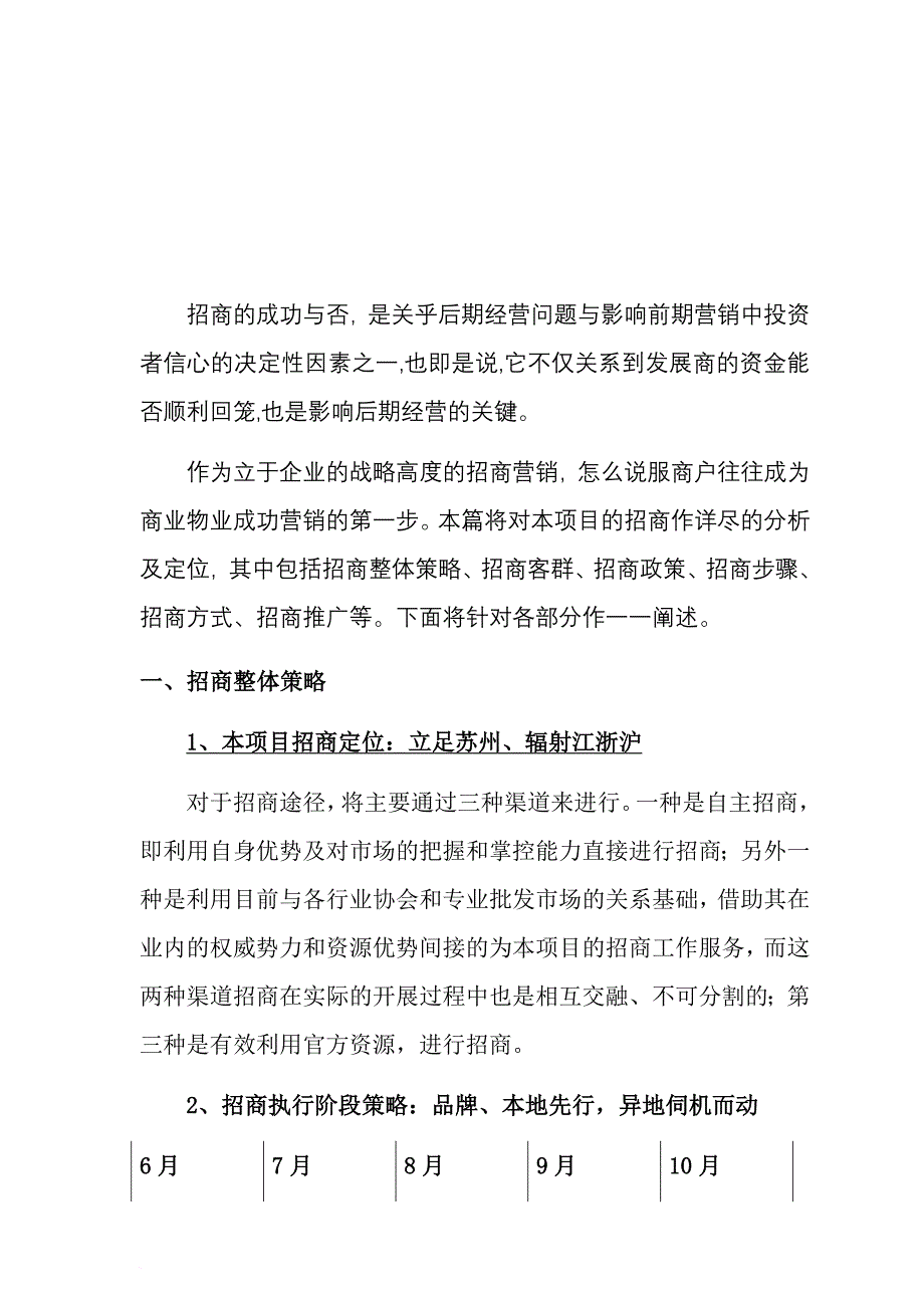 某广场招商方案与计划实施细则.doc_第2页