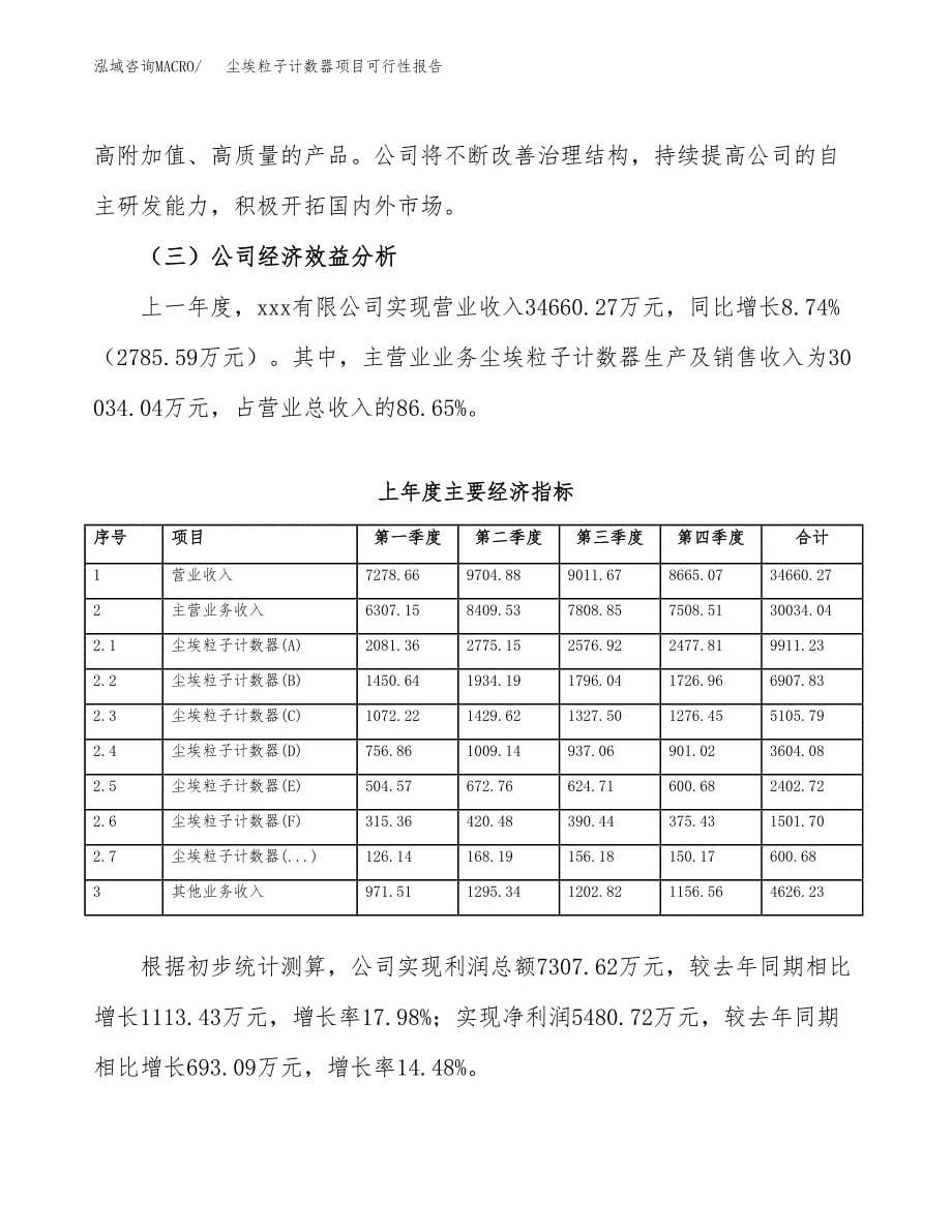 尘埃粒子计数器项目可行性报告范文（总投资23000万元）.docx_第5页