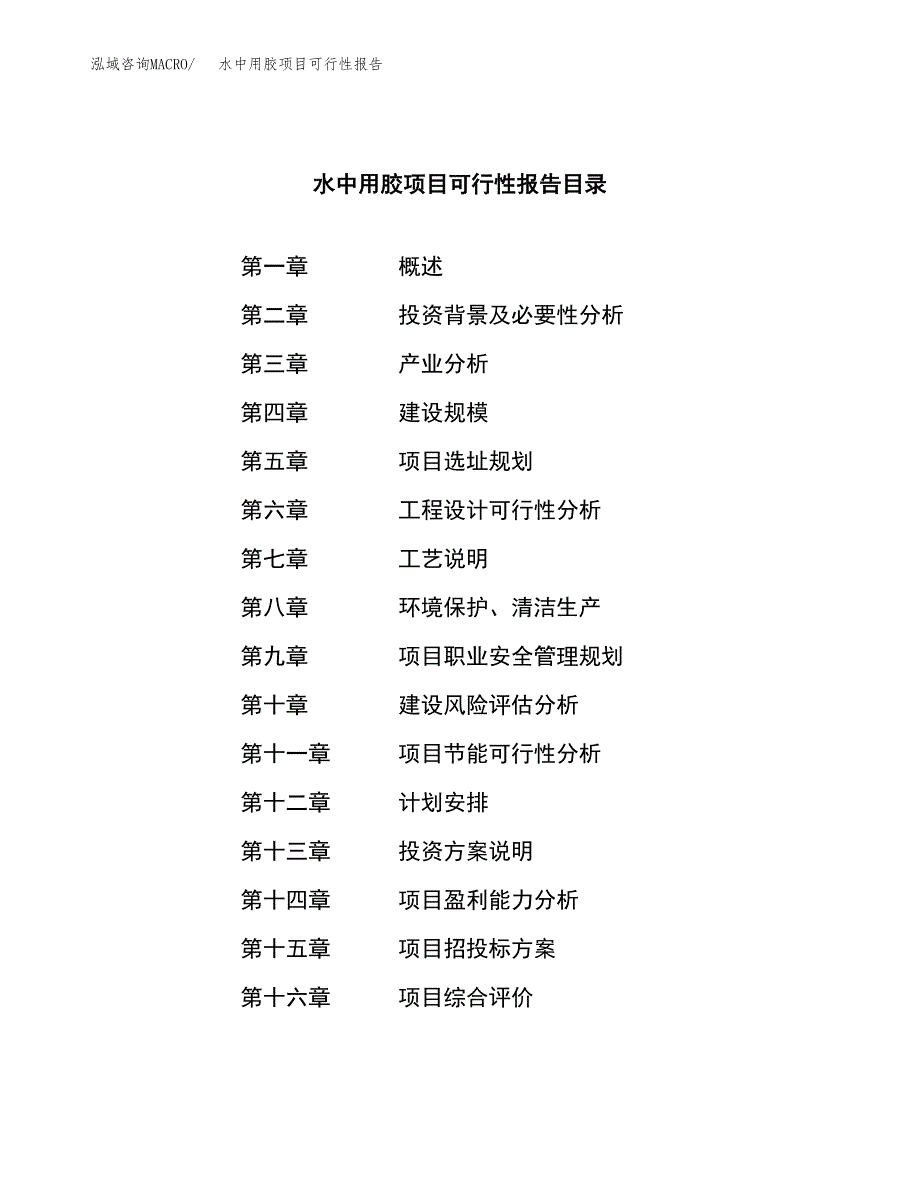 水中用胶项目可行性报告范文（总投资15000万元）.docx_第3页