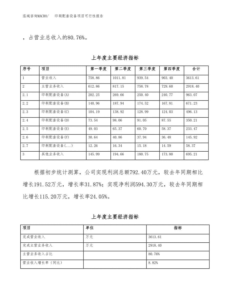 印刷配套设备项目可行性报告范文（总投资3000万元）.docx_第5页