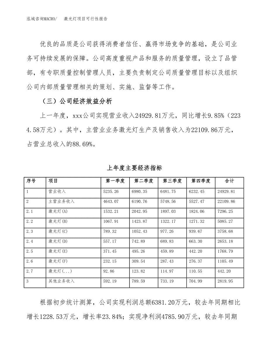 激光灯项目可行性报告范文（总投资19000万元）.docx_第5页