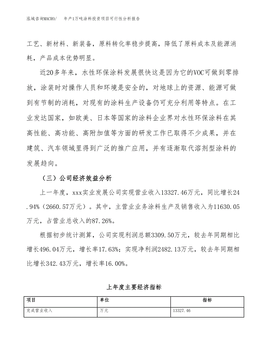 年产1万吨涂料投资项目可行性分析报告 (43)_第4页