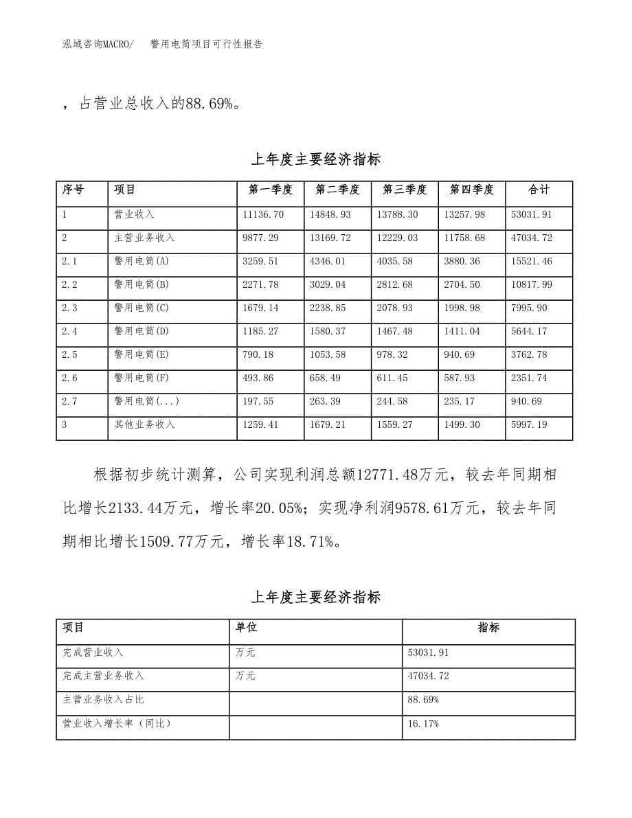 警用电筒项目可行性报告范文（总投资22000万元）.docx_第5页