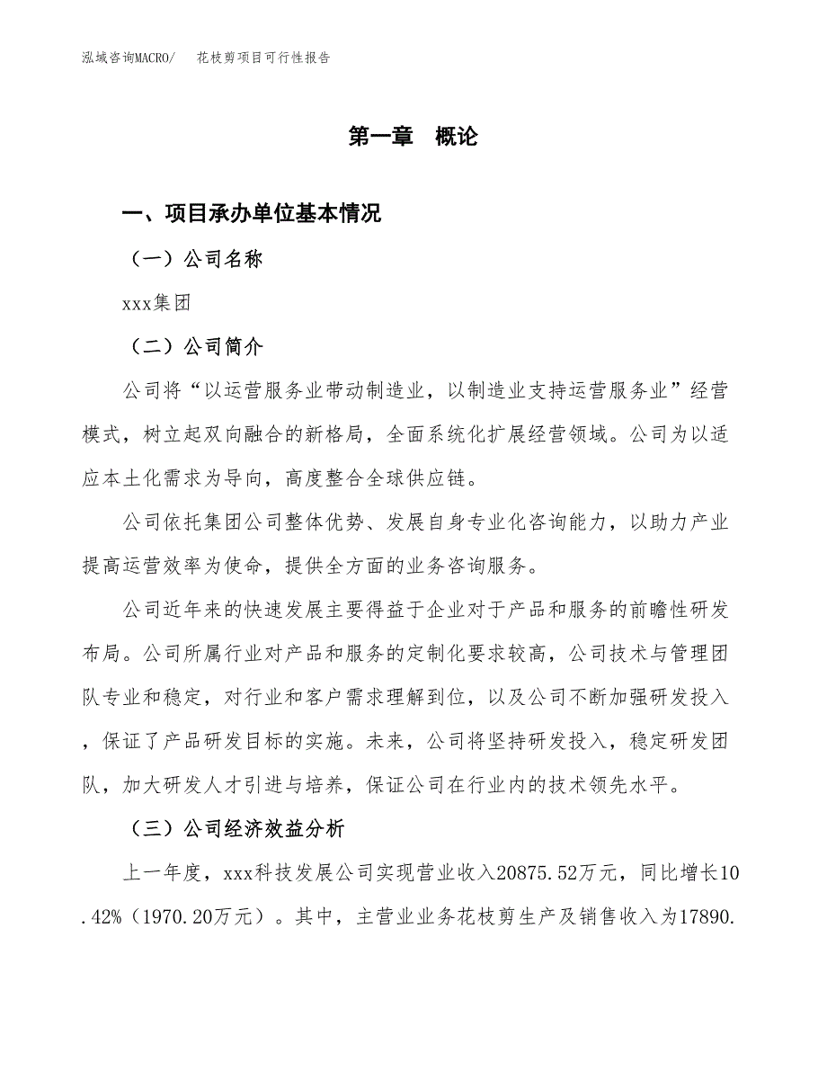 花枝剪项目可行性报告范文（总投资17000万元）.docx_第4页