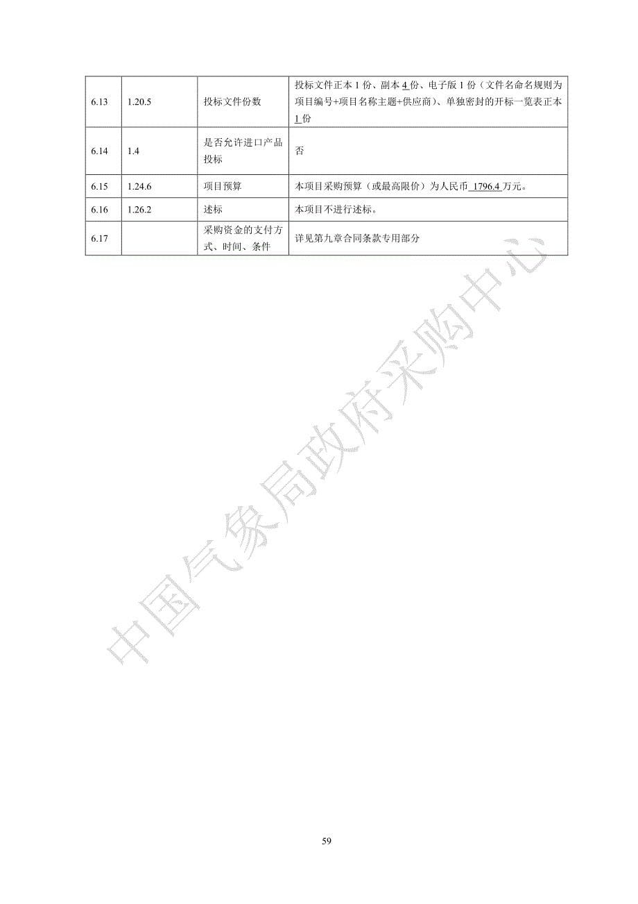 西藏人影地面作业能力建设招标文件专用册_第5页