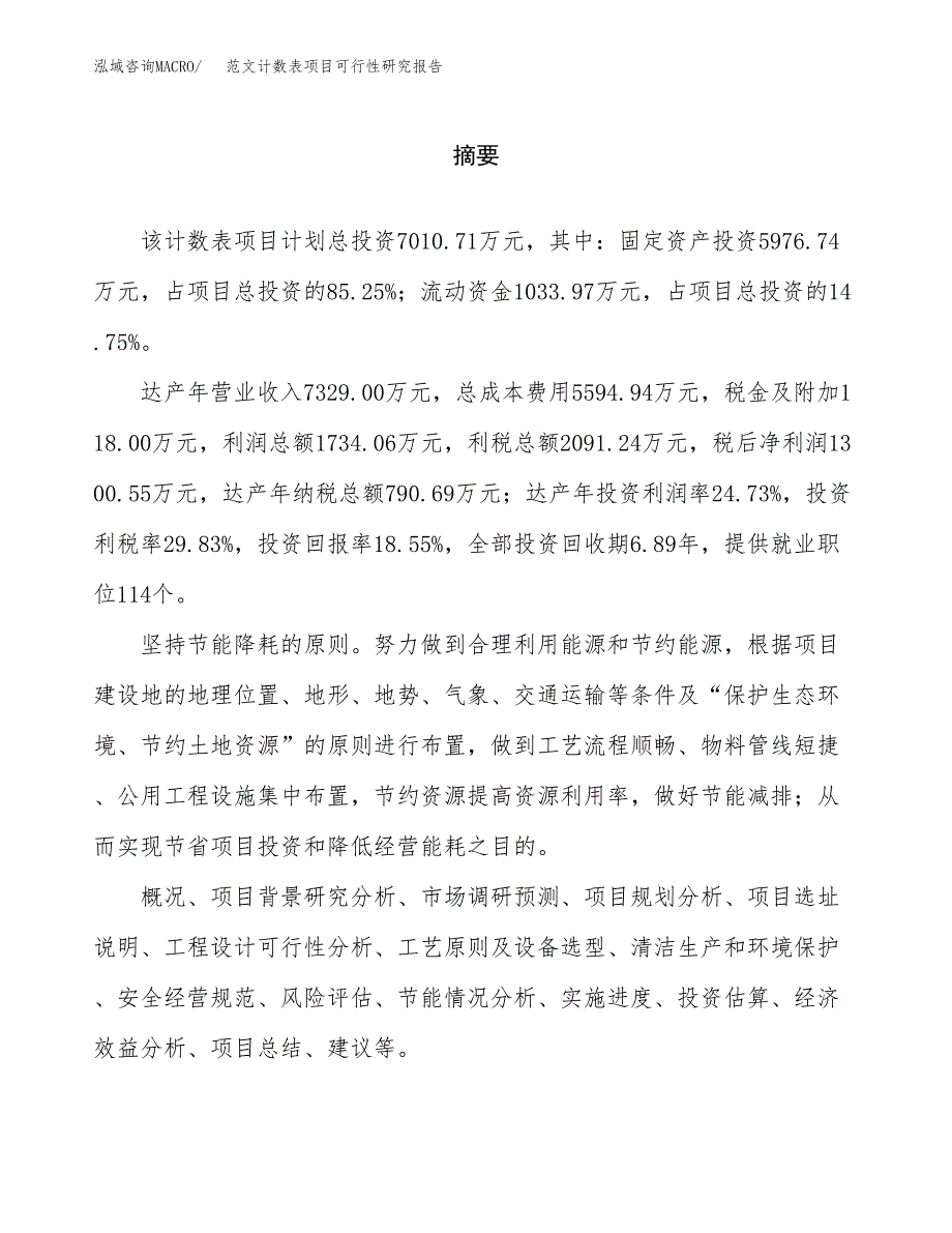 范文计数表项目可行性研究报告(立项申请).docx_第2页