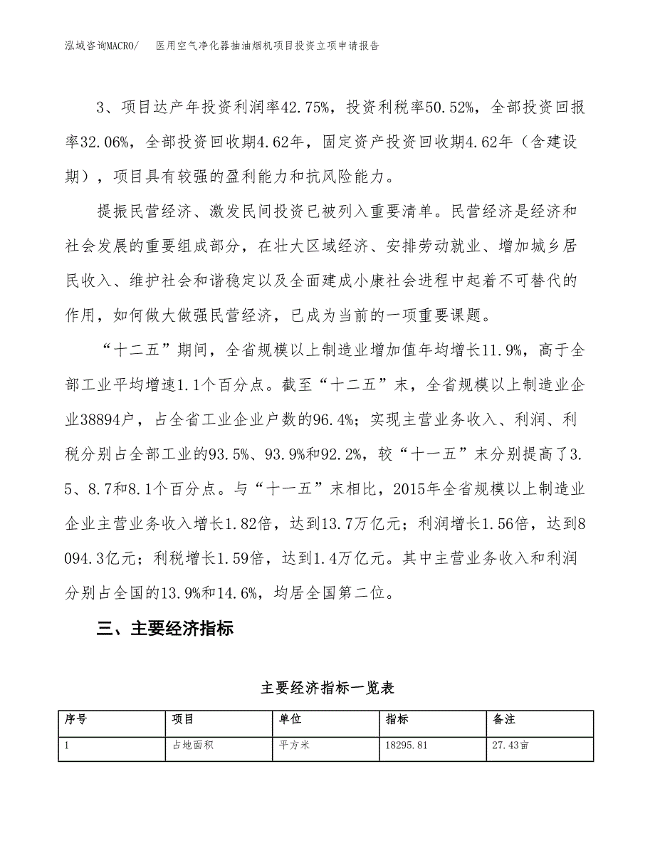 医用空气净化器抽油烟机项目投资立项申请报告.docx_第4页